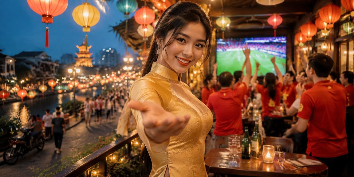 Người chơi trải nghiệm casino trực tuyến tại Hà Nội với áo dài truyền thống