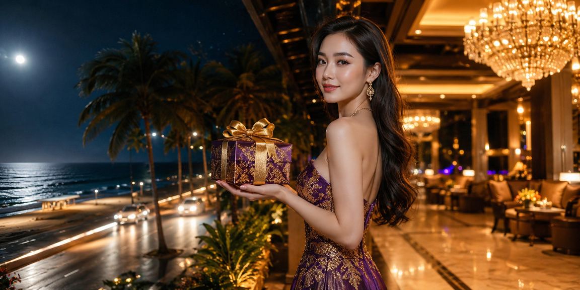 Người chơi đăng ký nhận thưởng tại Mũi Né bãi biển Việt Nam